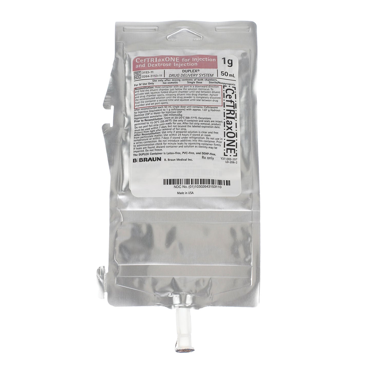 B BRAUN DUPLEX® DRUG DELIVERY SYSTEM