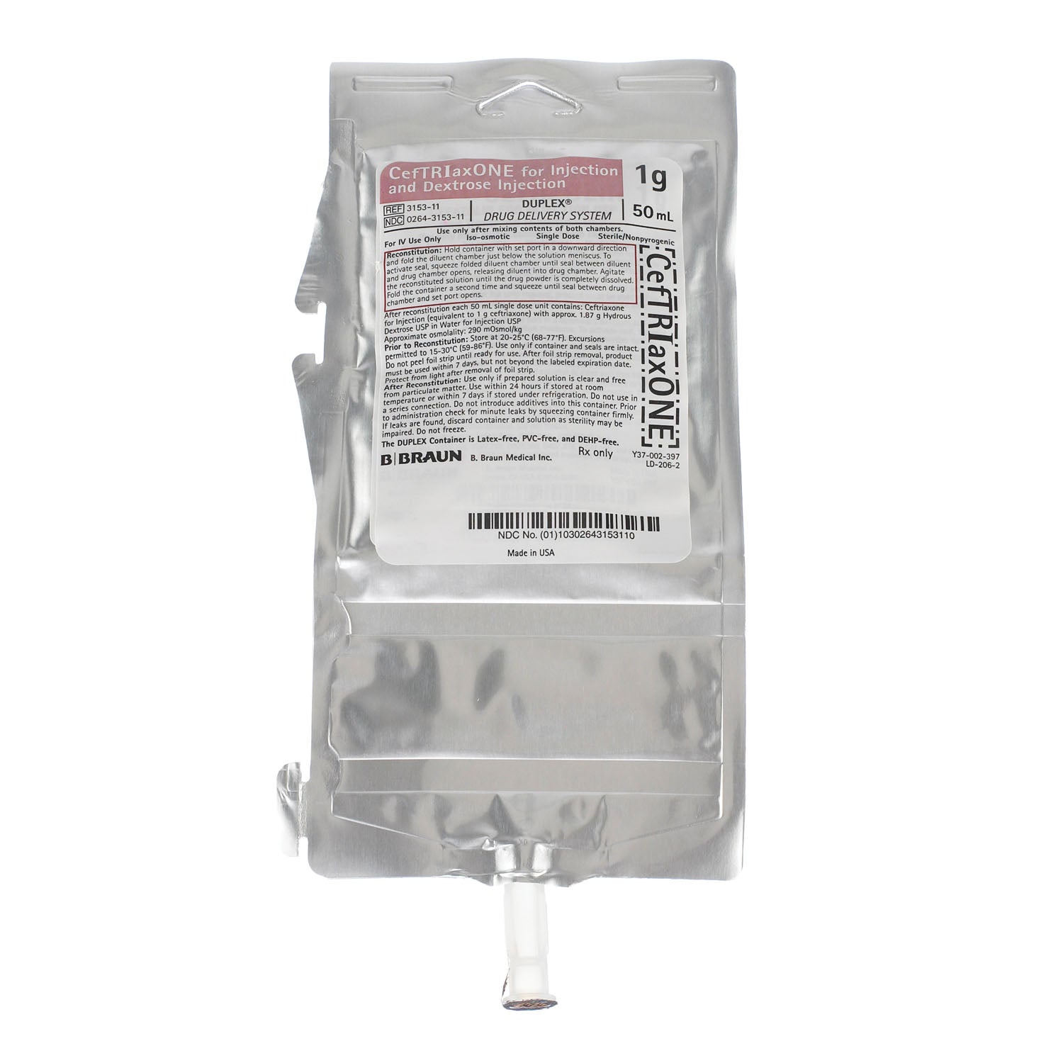B BRAUN DUPLEX® DRUG DELIVERY SYSTEM