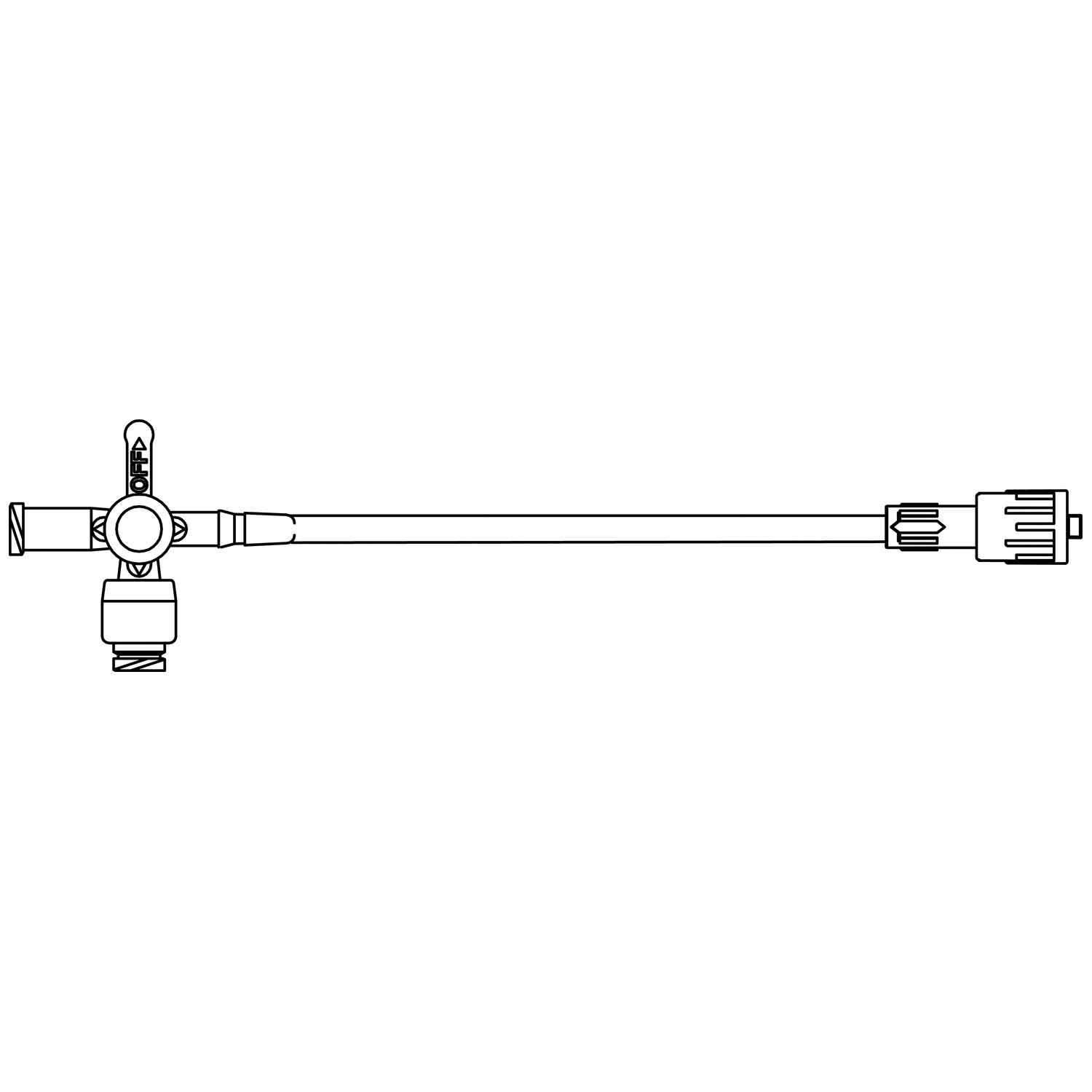 B BRAUN ULTRAPORT™ LUER-ACTIVATED NEEDLE-FREE STOPCOCK EXTENSION SETS