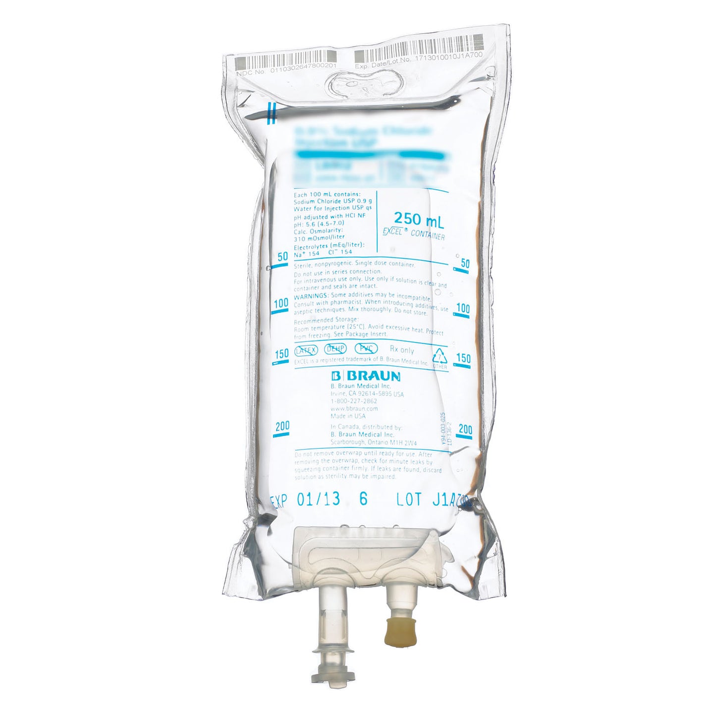 B BRAUN ISOLYTE® MULTI-ELECTROLYTE IV SOLUTIONS IN EXCEL® BAG