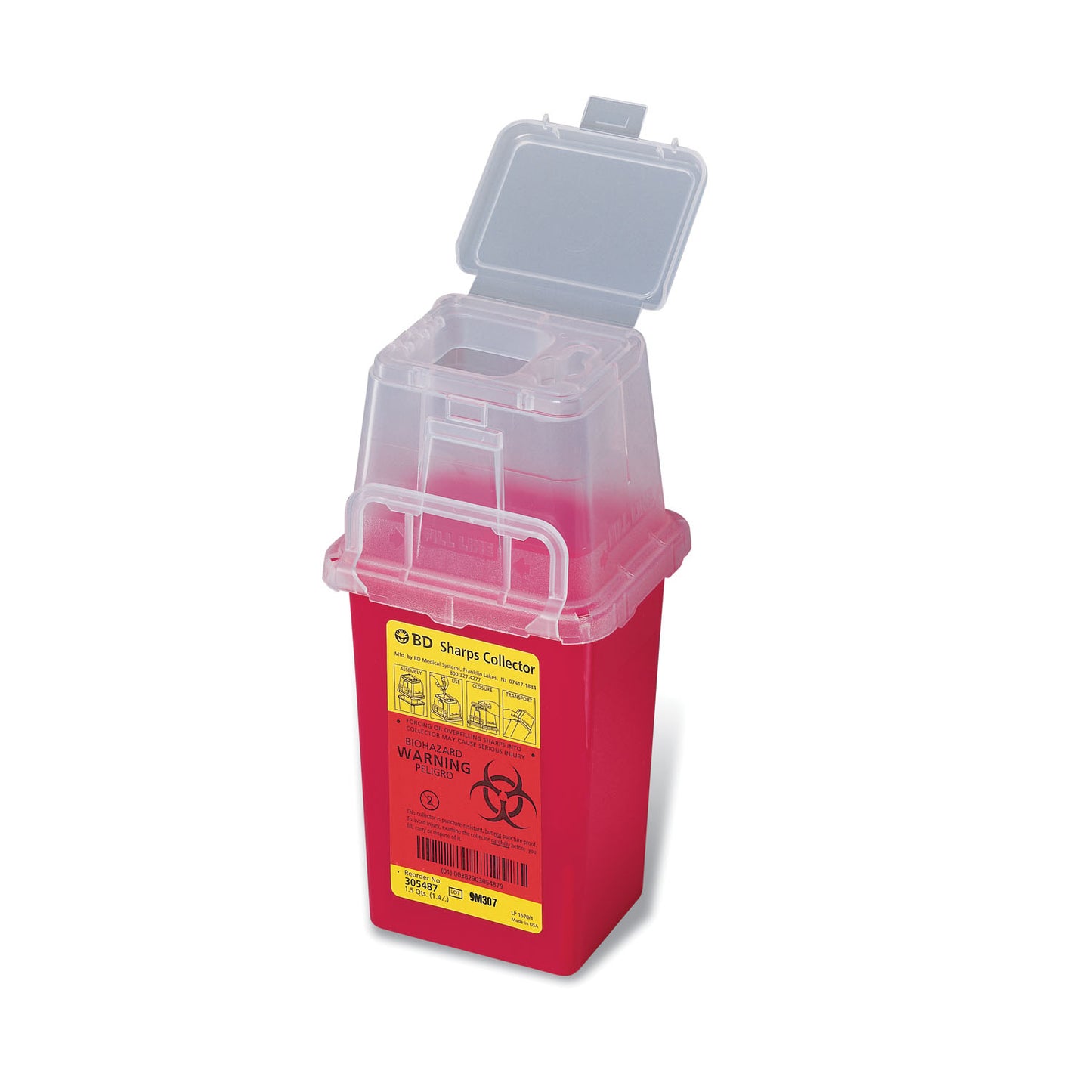 BD PHLEBOTOMY SHARPS COLLECTORS, 36 per case
