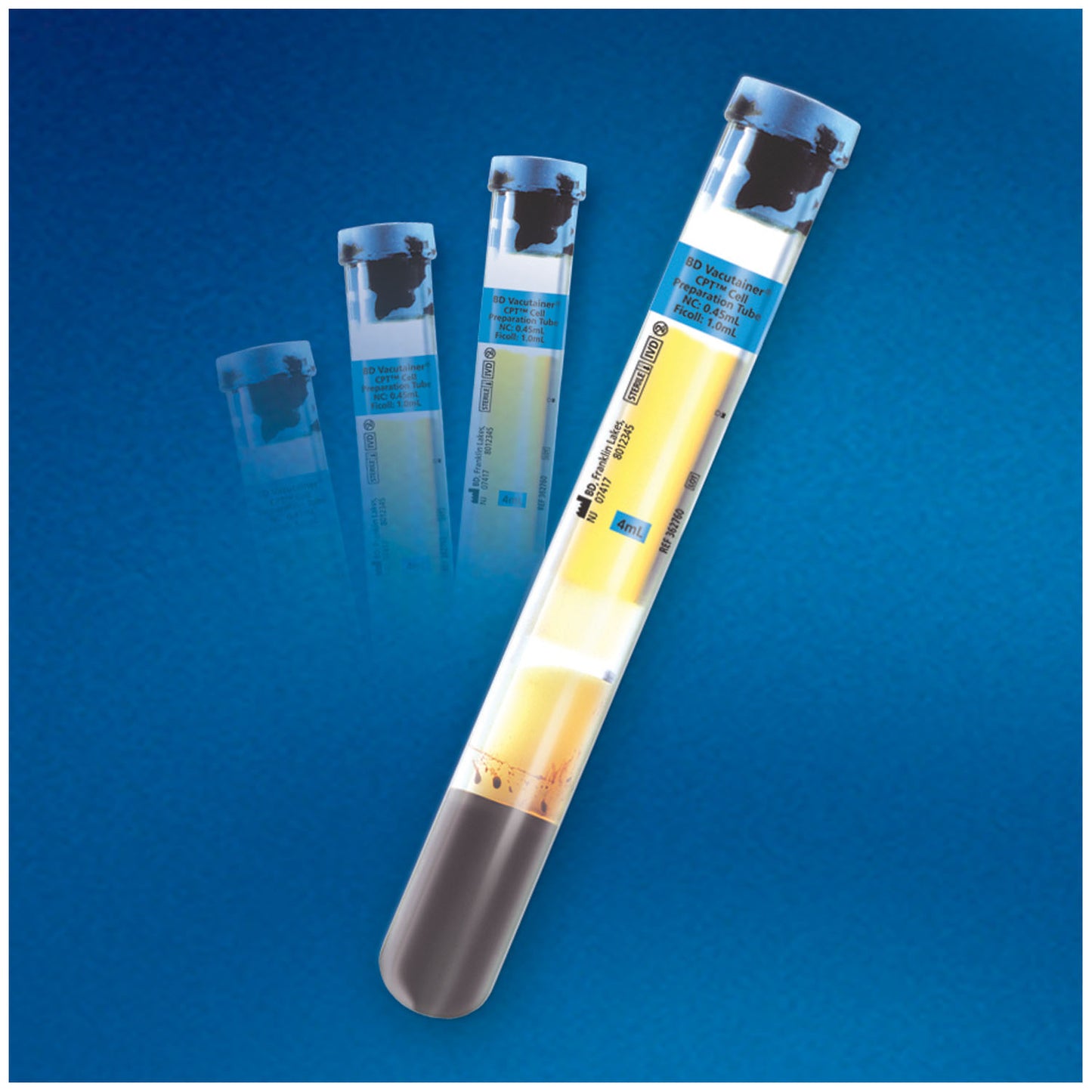 BD VACUTAINER MONONUCLEAR CELL PREPARATION TUBE (CPT), 60 per case