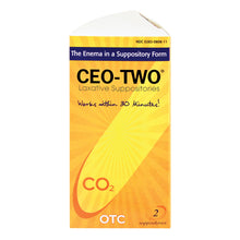 BEUTLICH CEO-TWO LAXATIVE SUPPOSITORIES, 2 per box