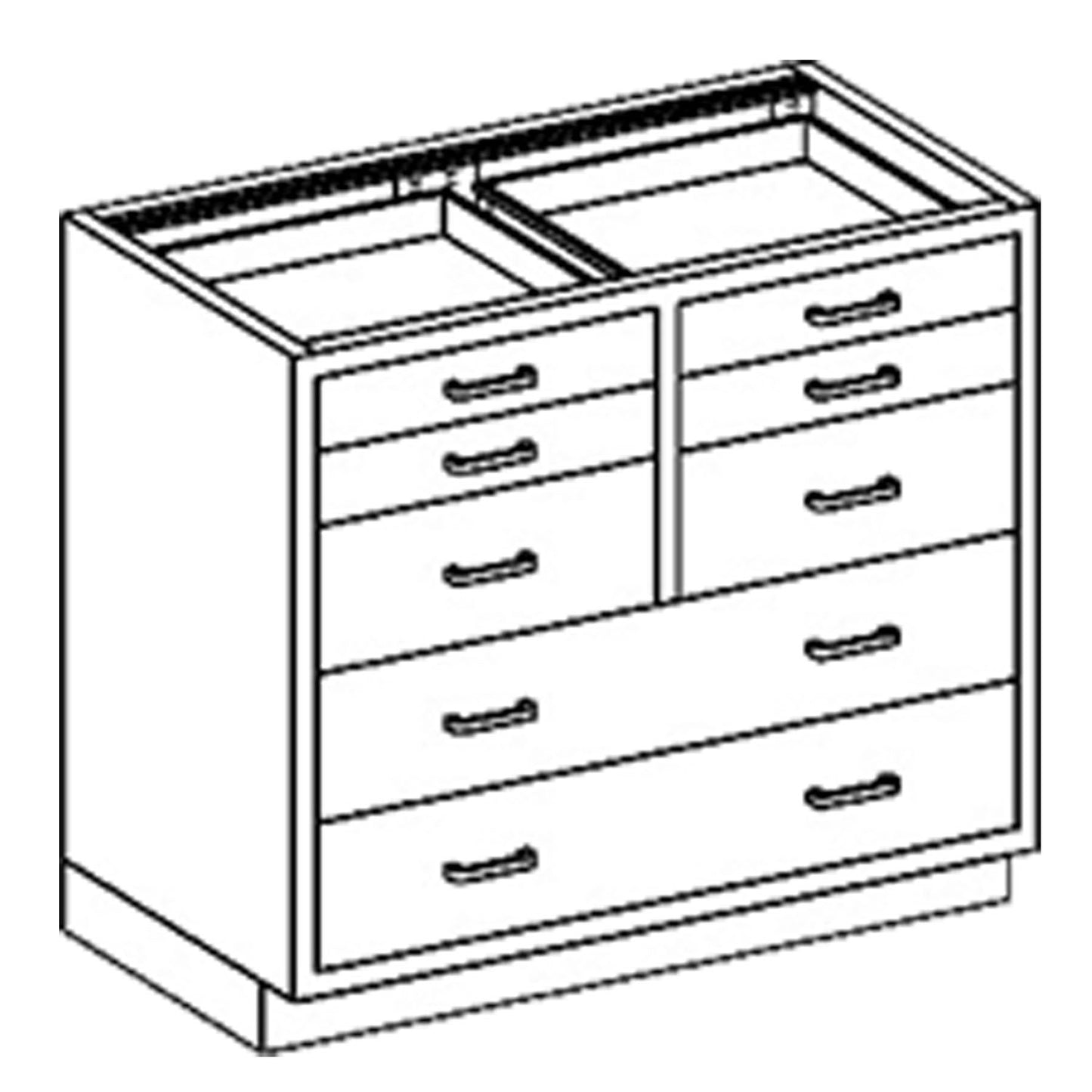 BLICKMAN CASE CABINETS