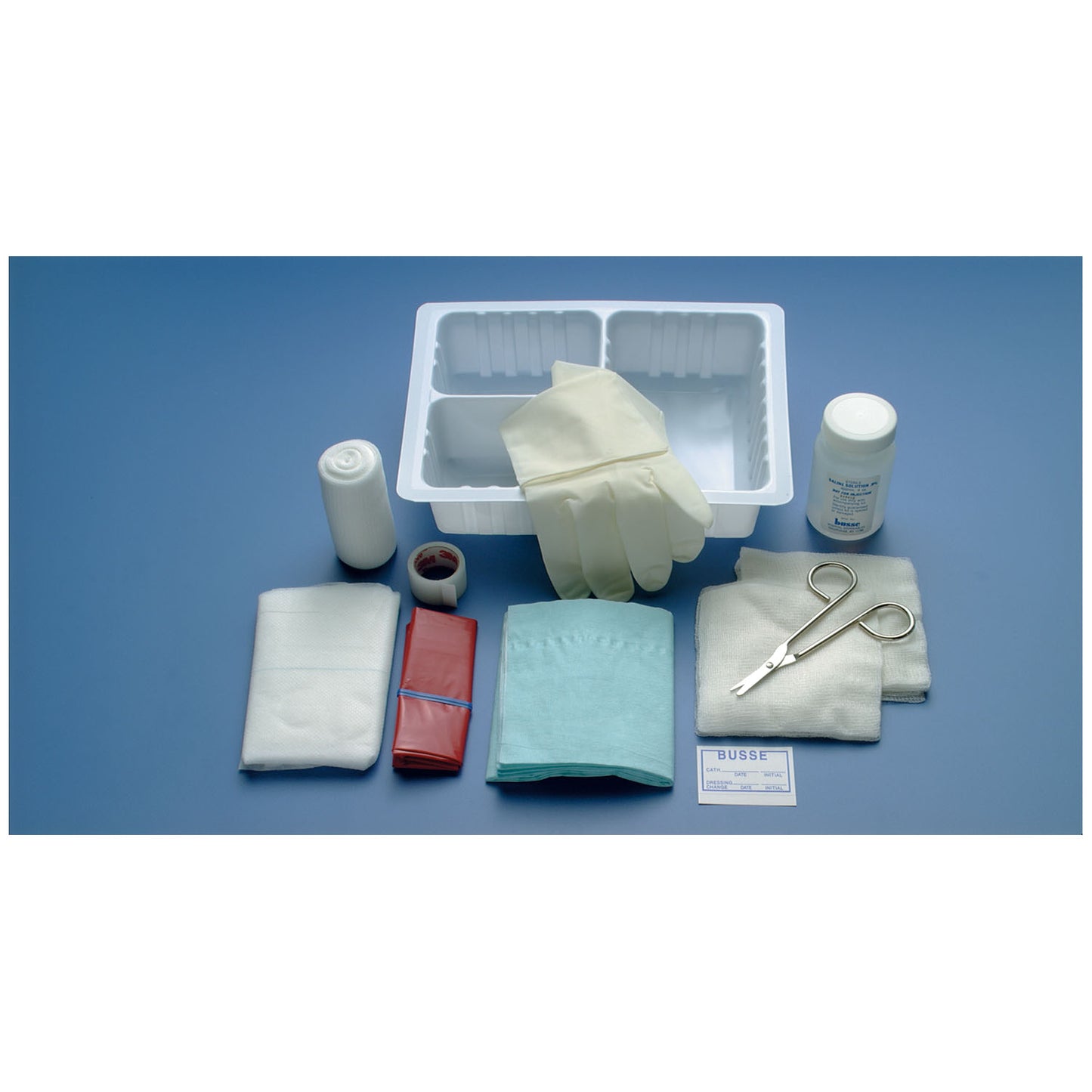 BUSSE PRIMARY DRESSING CHANGE TRAY, 20 per case