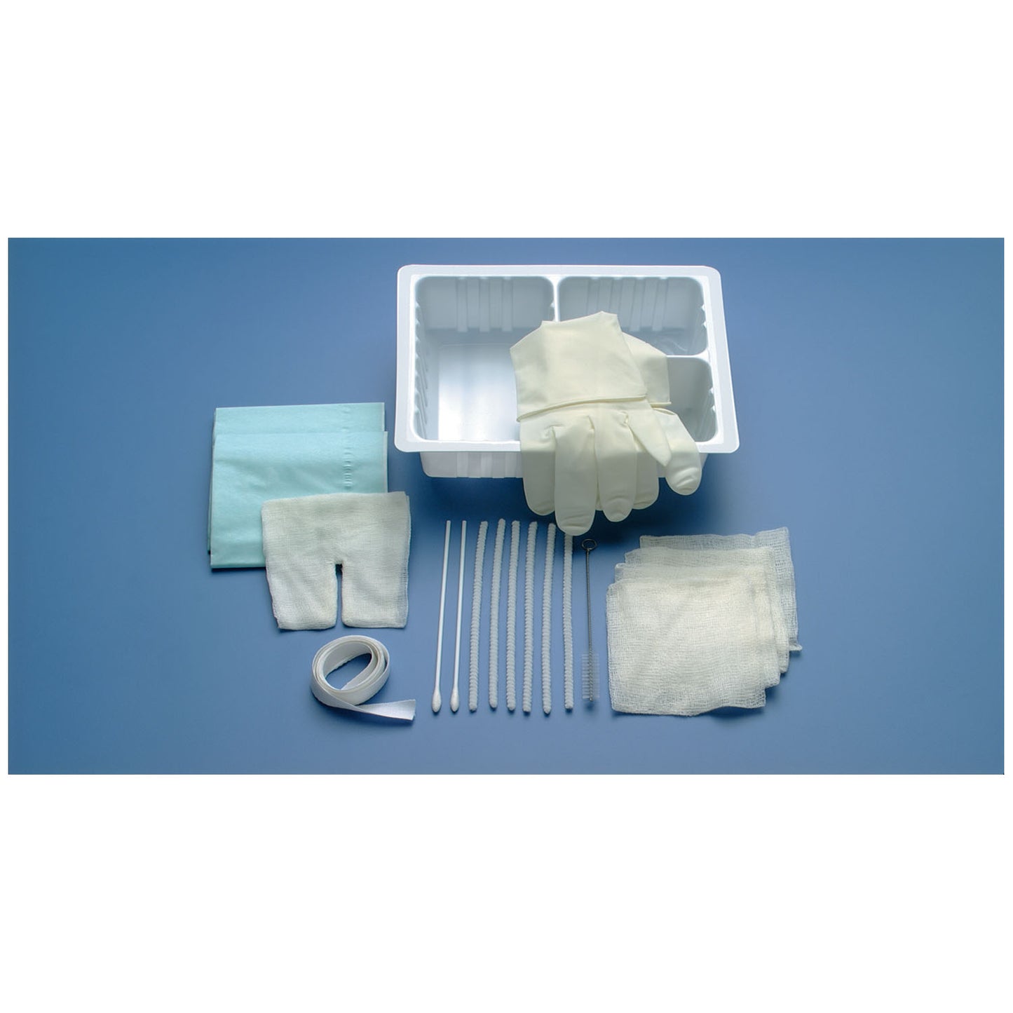 BUSSE TRACHEOSTOMY CARE SET WITH GLOVES, 24 per case