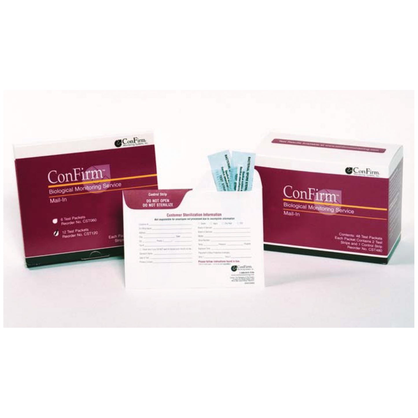 CROSSTEX MAIL-IN MONITORING SERVICE, 1 box per case
