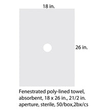 CARDINAL HEALTH OPERATING ROOM TOWELS, 50 per box, 2 boxes per case