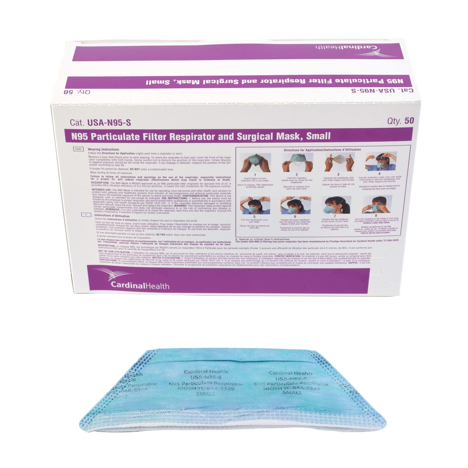 CARDINAL HEALTH RESPIRATORY MASKS
