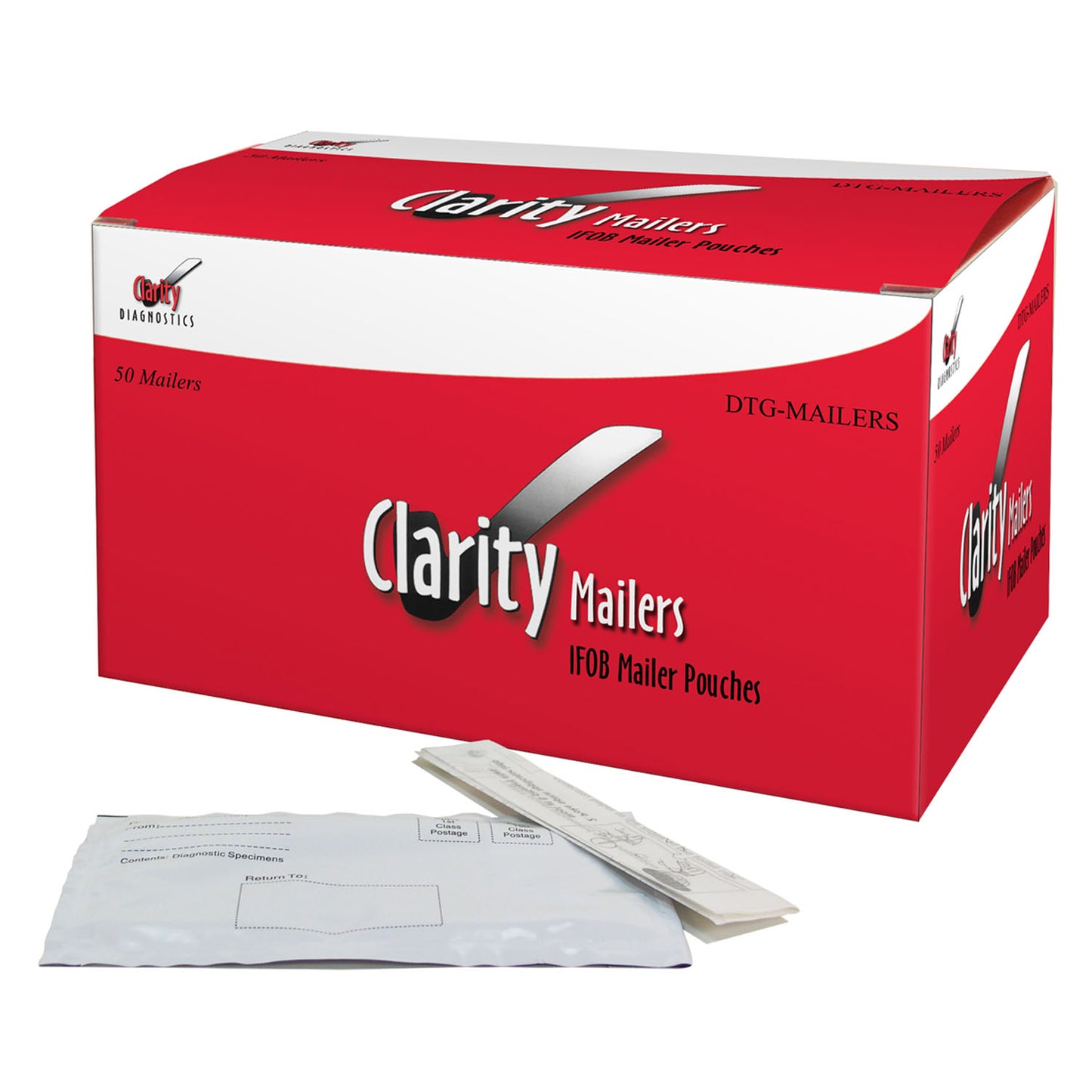 CLARITY DIAGNOSTICS COLON CANCER SCREENING, 50 per box