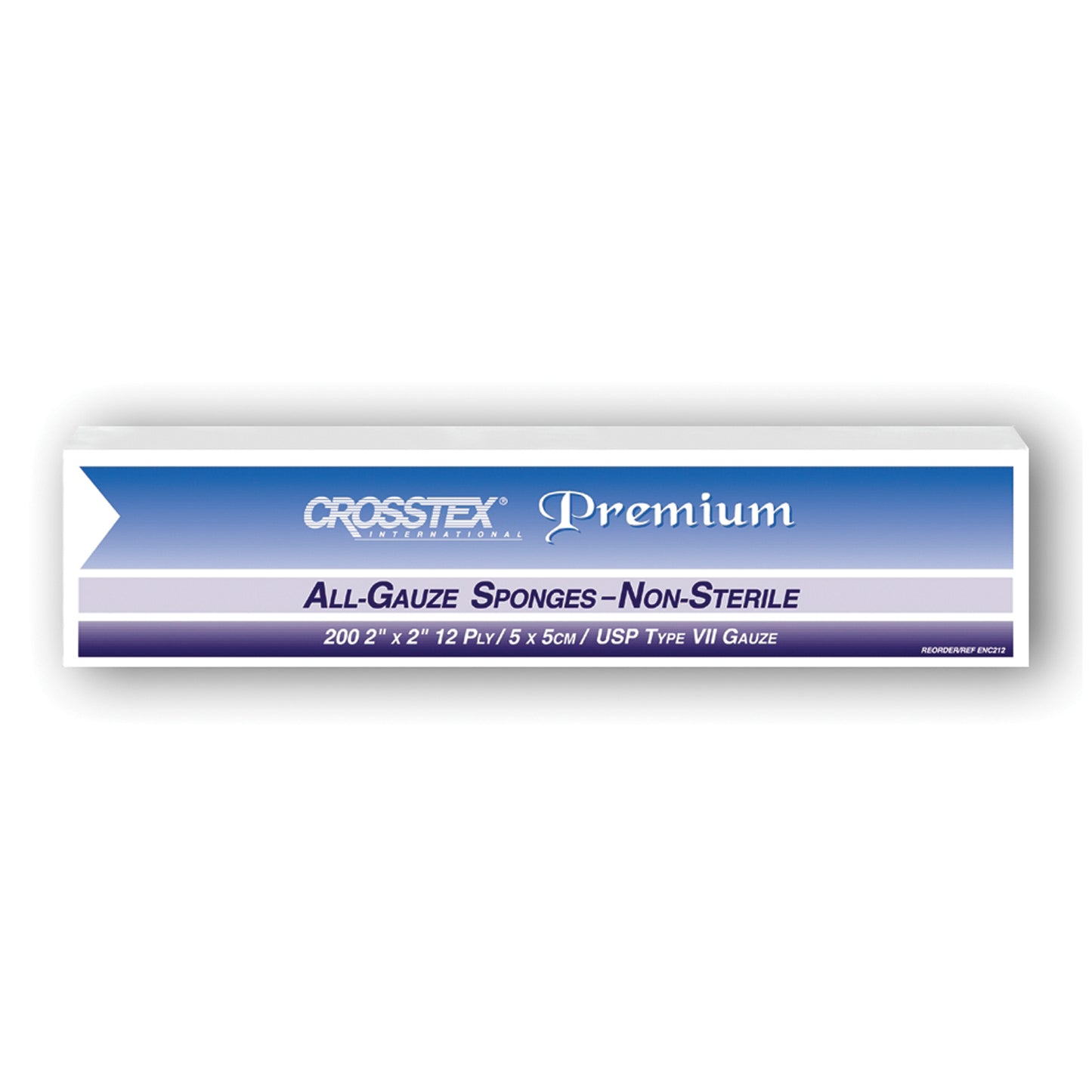 CROSSTEX ALL GAUZE PREMIUM NON-STERILE SPONGES, 8000 per case