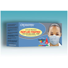 CROSSTEX ISOFLUID FOGFREE EARLOOP MASK, 40 per box, 10 boxes per carton
