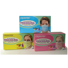 CROSSTEX PROCEDURAL EARLOOP MASK, 50 per box, 10 boxes per carton