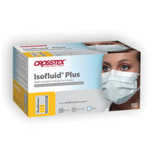CROSSTEX ISOFLUID PLUS EARLOOP MASK, 50 per box, 10 boxes per carton