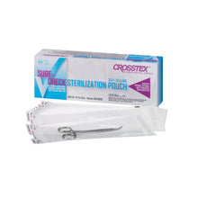 CROSSTEX SURE-CHECK STERILIZATION POUCHES, 200 per box, 10 boxes per case