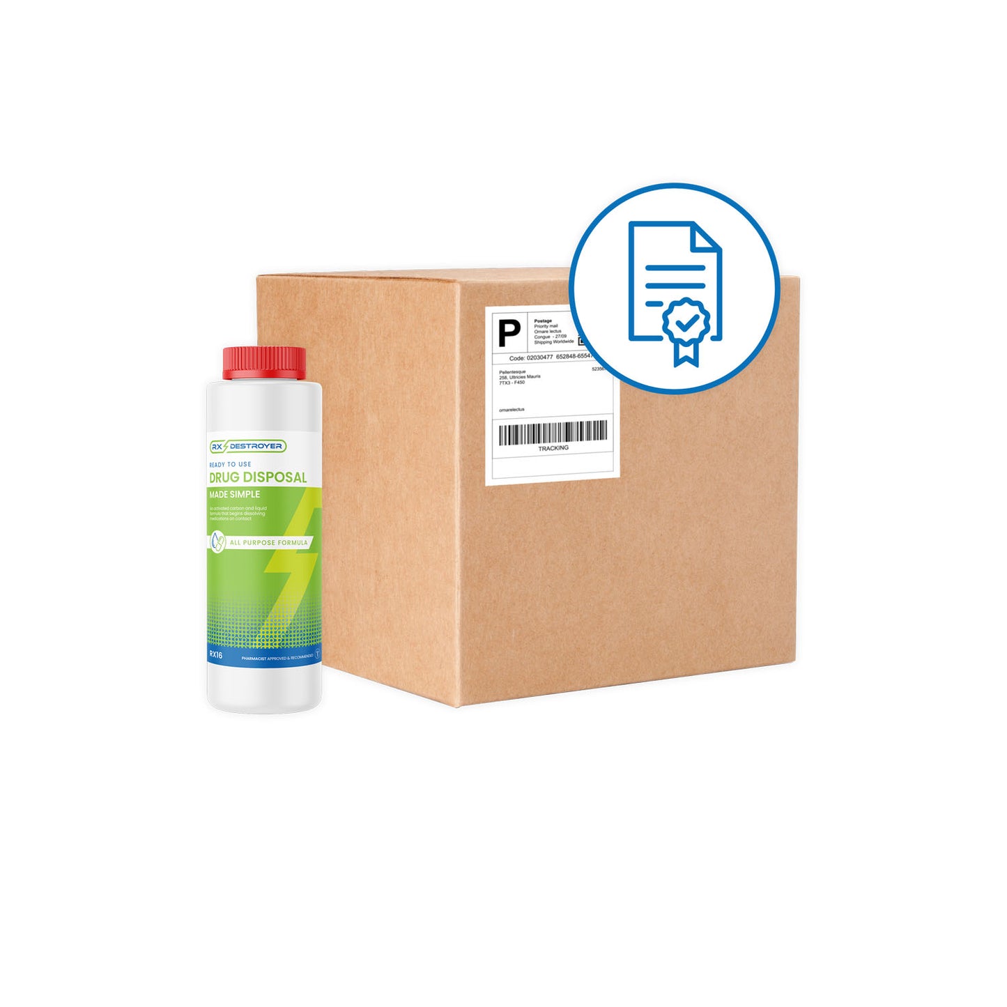 C2R GLOBAL RX DESTROYER, 12 bottles per case