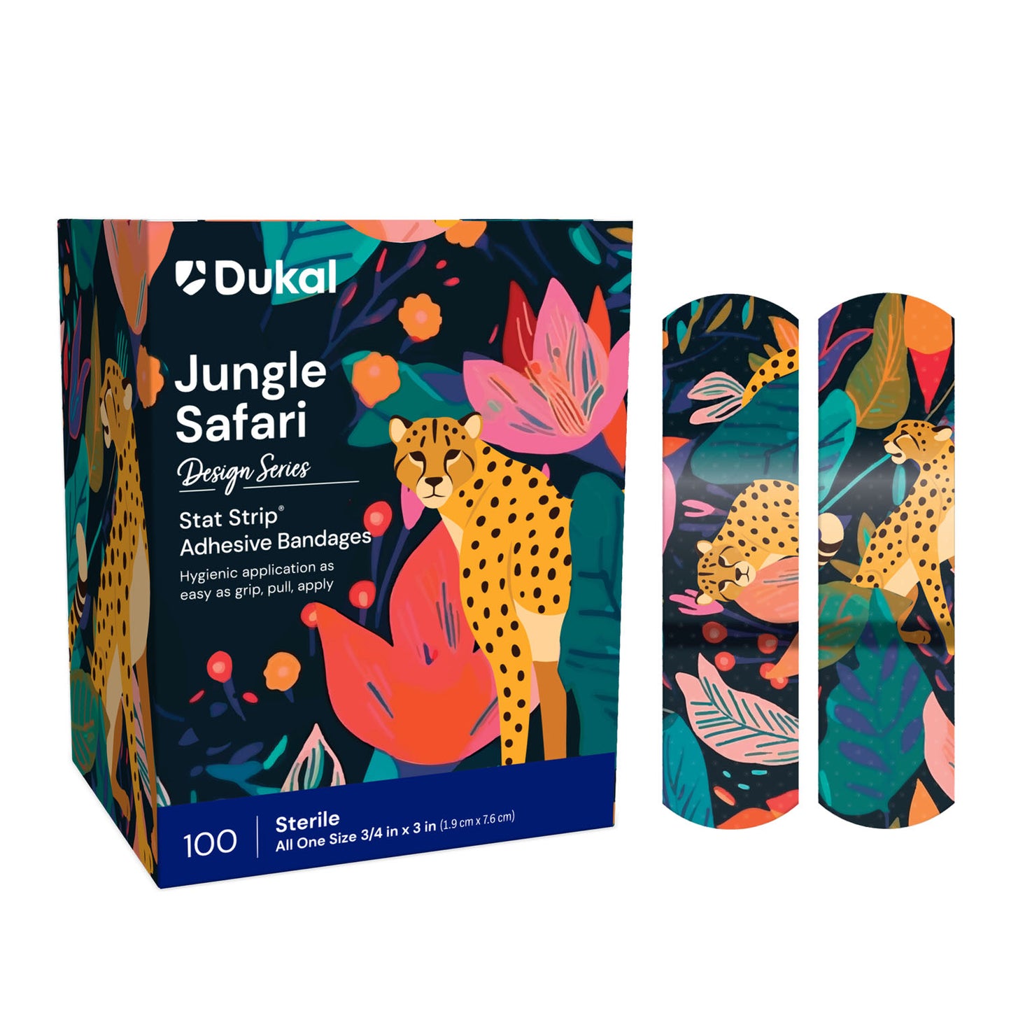 DUKAL CHILDRENÔS CHARACTER ADHESIVE BANDAGES, 100 per box, 12 boxes per case