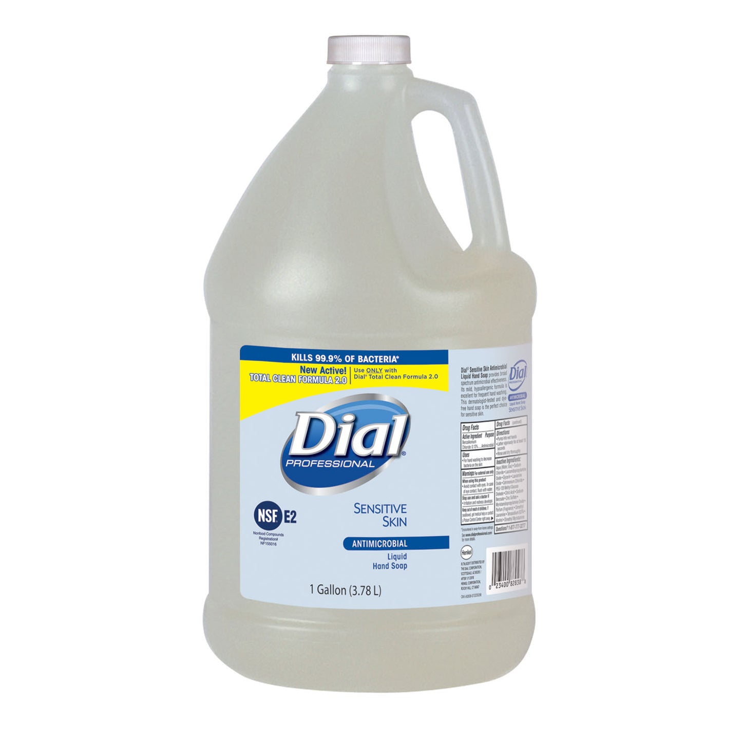 DIAL SENSITIVE SKIN ANTIBACTERIAL LIQUID HAND SOAP, 4 per case