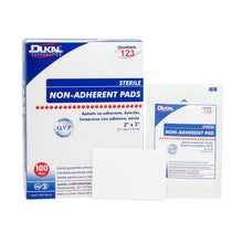 DUKAL NON-ADHERENT PADS, 1 per pack, 100 packs per box, 12 boxes per case