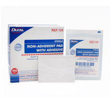 DUKAL NON-ADHERENT PADS, 100 per box, 12 boxes per case