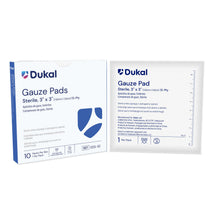 DUKAL GAUZE PADS, 1 per pack, 10 packs per box, 60 boxes per case