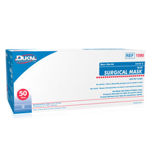DUKAL SURGICAL FACE MASKS, 50 per box, 12 boxes per case