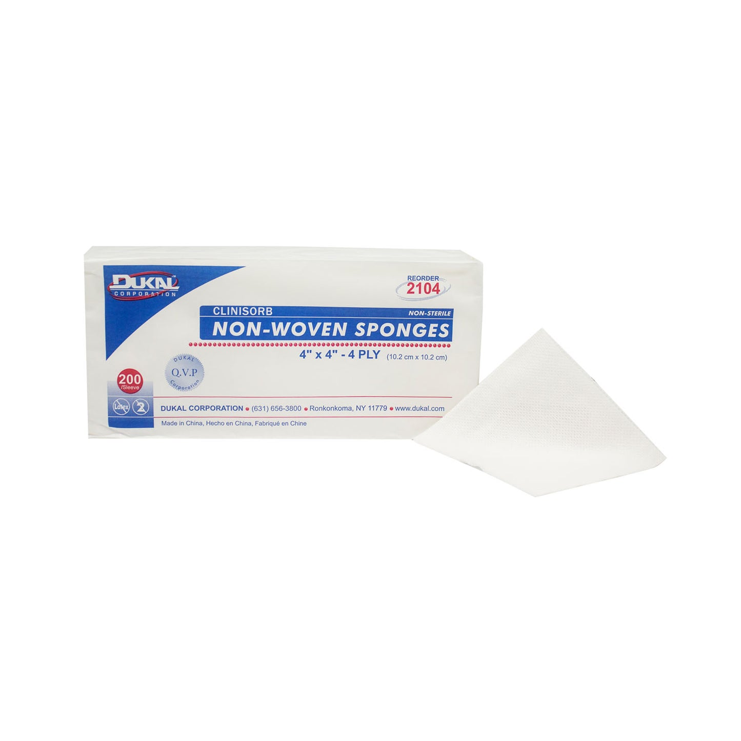 DUKAL CLINISORB NON-WOVEN SPONGES
