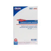 DUKAL COMPOSITE ISLAND DRESSINGS, 25 per box, 4 boxes per case