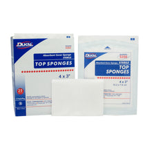 DUKAL TOP SPONGES - NON-WOVEN FACING COVER SPONGE, 2 per pack, 25 packs per box, 24 boxes per case