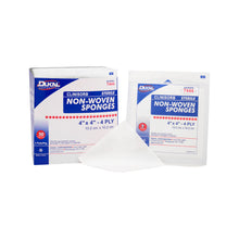 DUKAL CLINISORB NON-WOVEN SPONGES, 2 per pack, 50 packs per box, 12 boxes per case