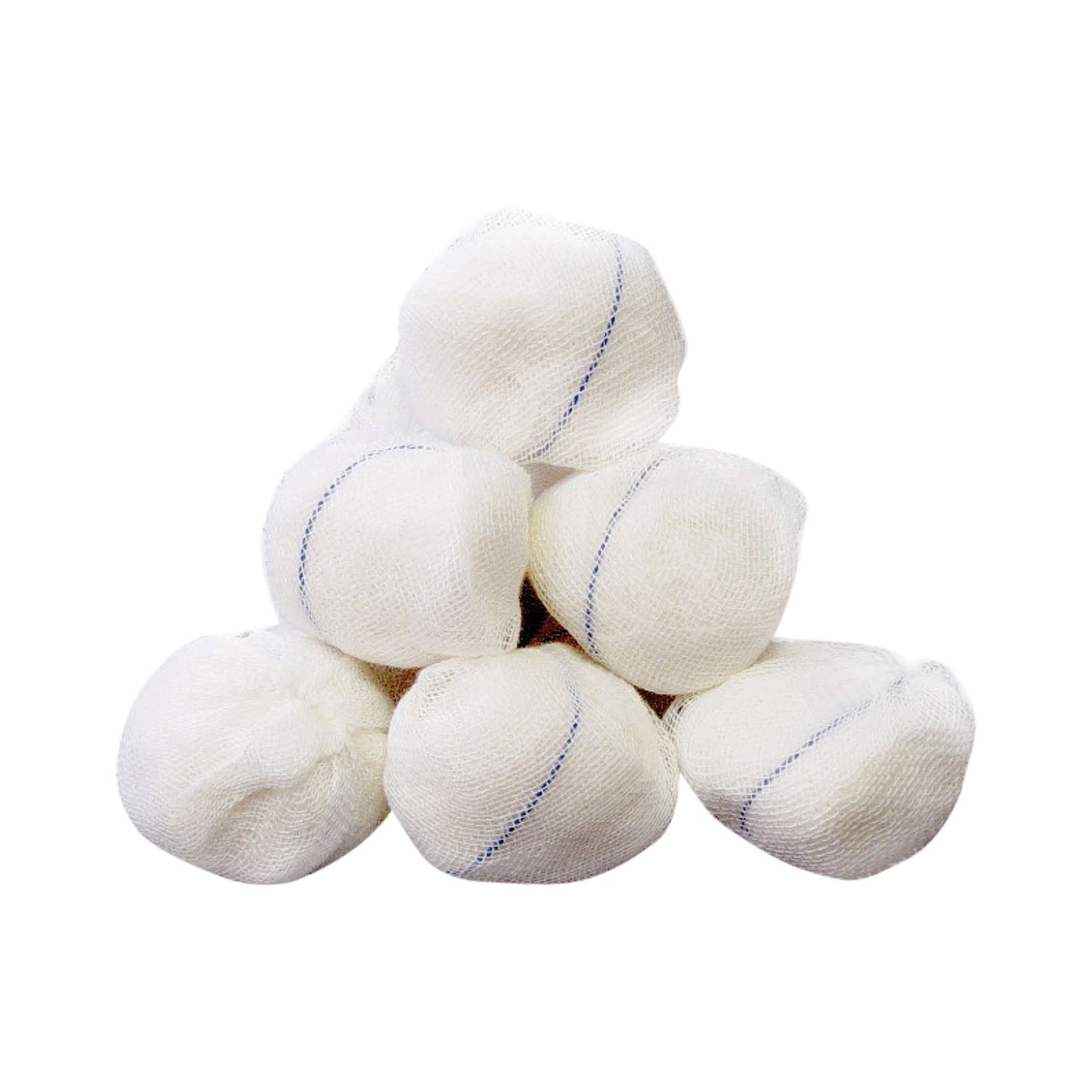 DUKAL ROUND STICK SPONGES, 100 per pack, 5 packs per case