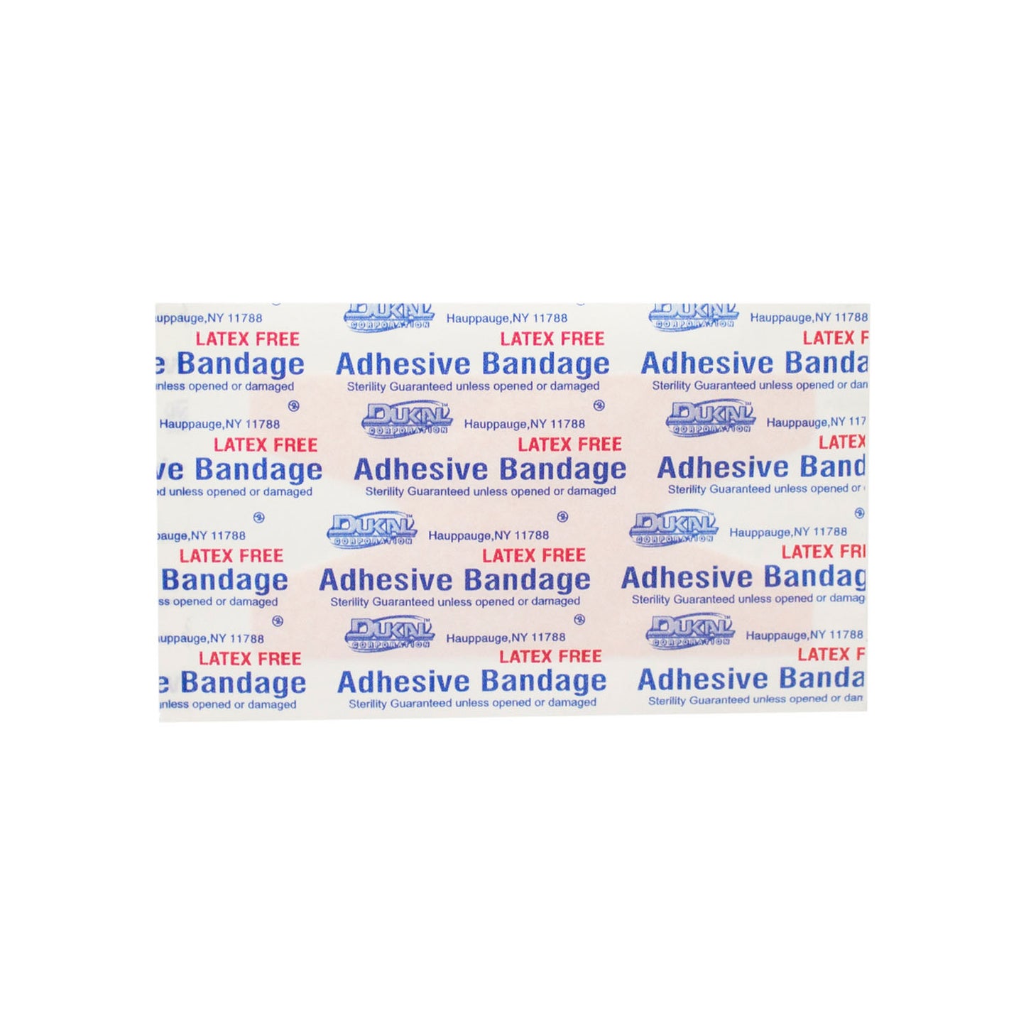 DUKAL ADHESIVE BANDAGES, 100 per box, 24 boxes per case