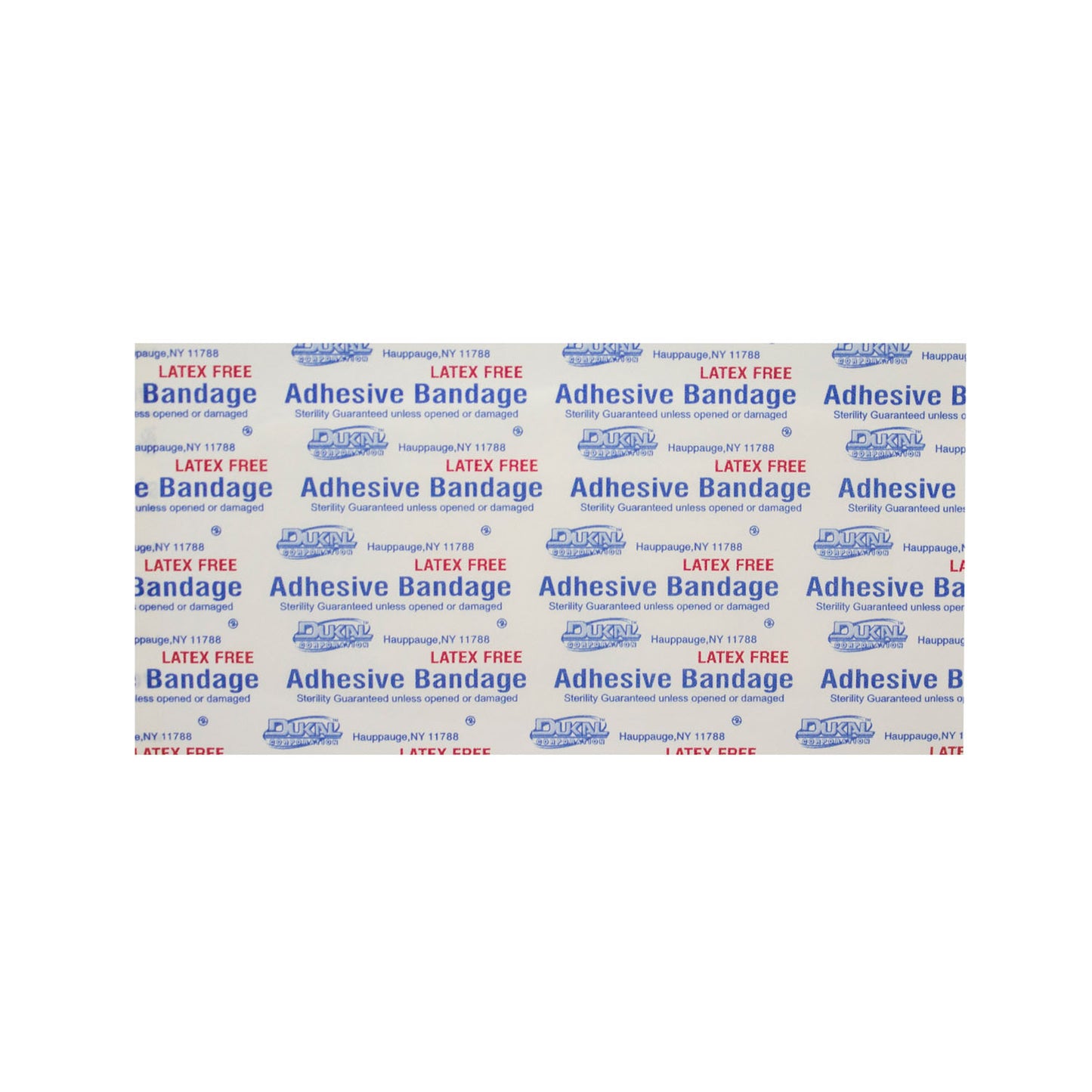 DUKAL ADHESIVE BANDAGES, 100 per box, 24 boxes per case