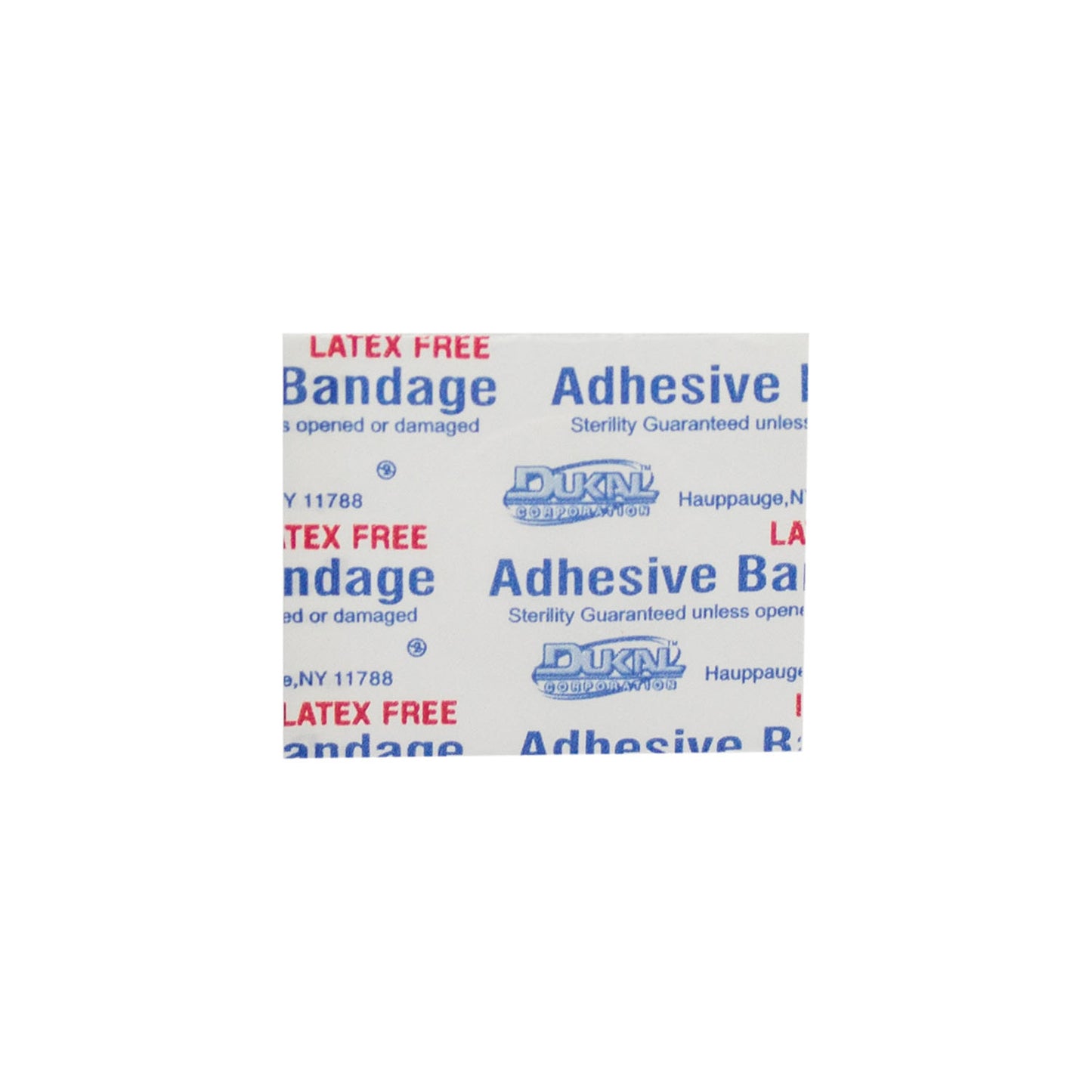 DUKAL ADHESIVE BANDAGES, 100 per box, 24 boxes per case