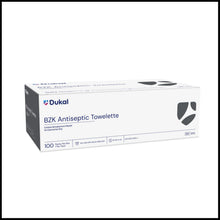 DUKAL BZK SWAB/TOWELETTE, 20 boxes per case