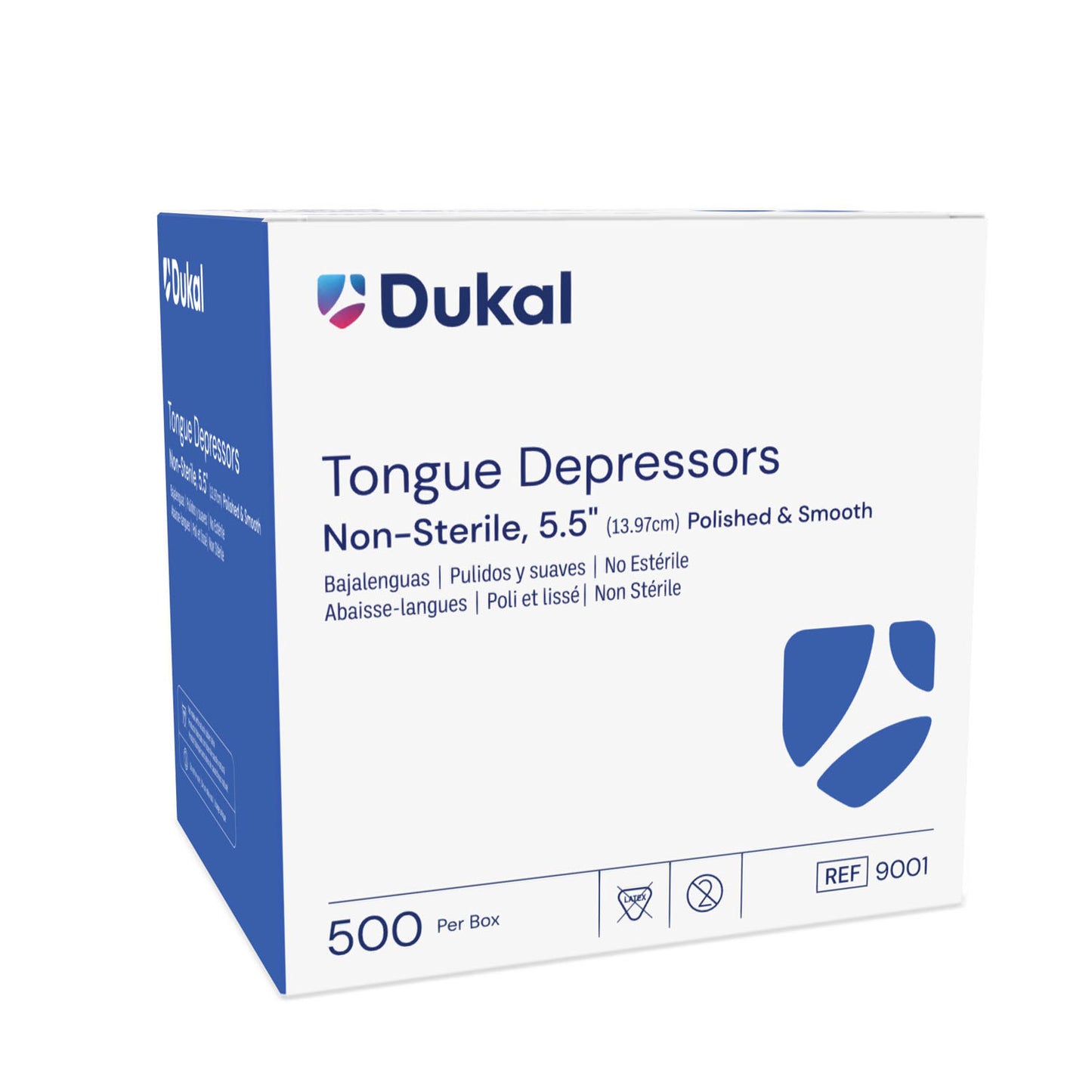 DUKAL TONGUE DEPRESSORS, 10 boxes per case