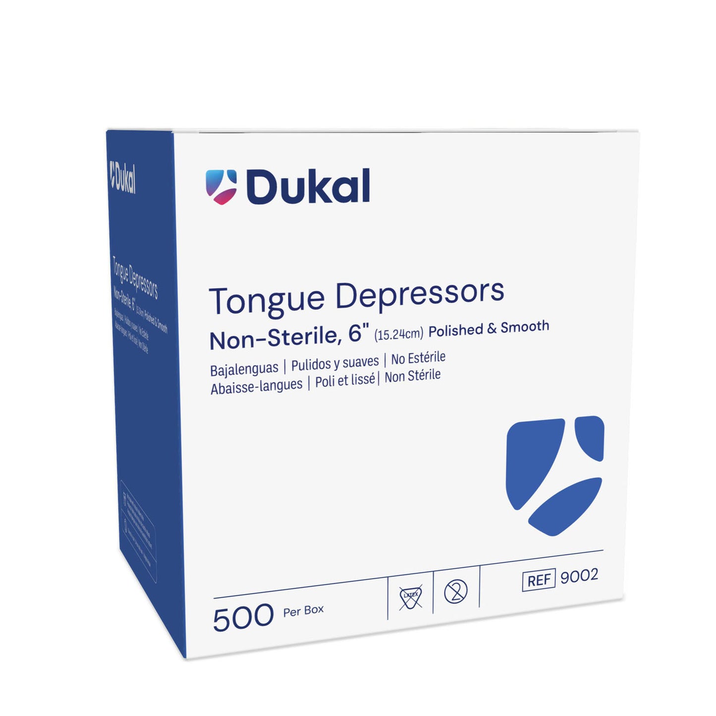 DUKAL TONGUE DEPRESSORS, 10 boxes per case