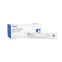 DUKAL TONGUE DEPRESSORS, 1 per pack, 100 packs per box, 10 boxes per case