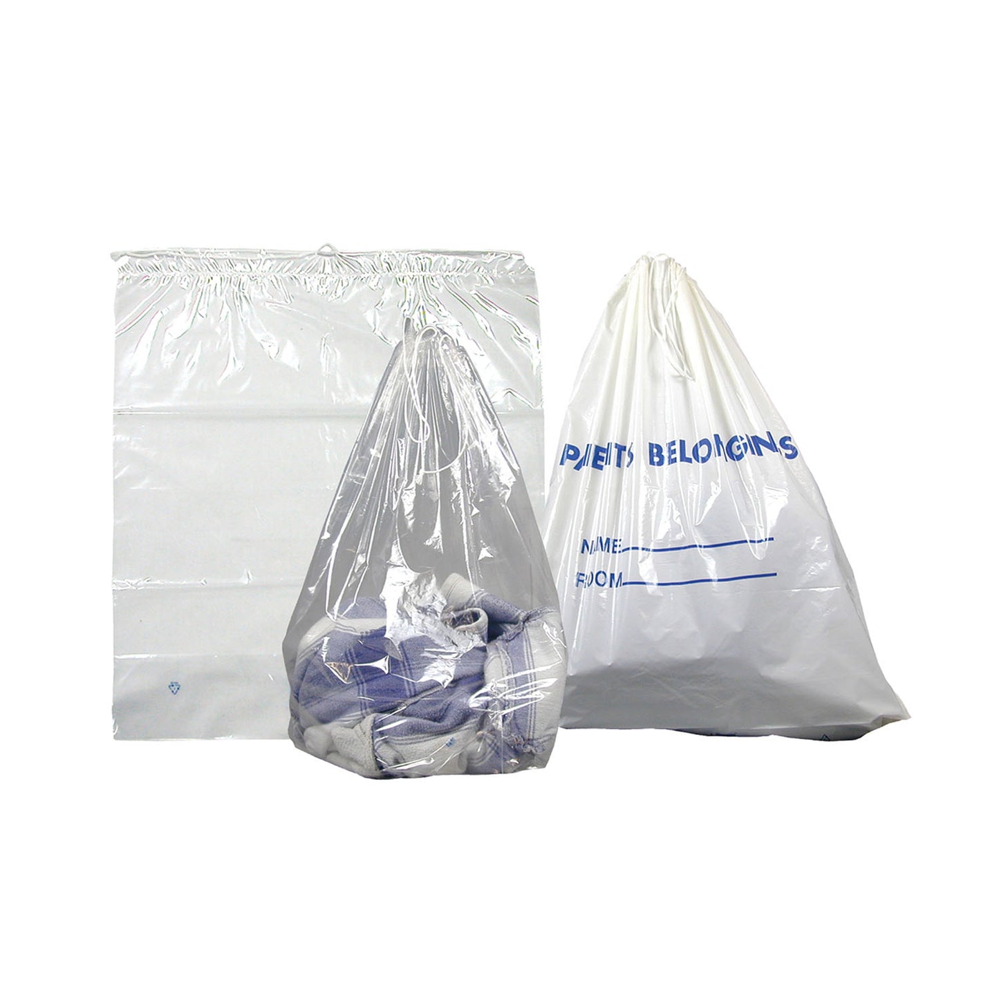 DUKAL DAWNMIST PATIENT BELONGINGS BAGS, 250 per case