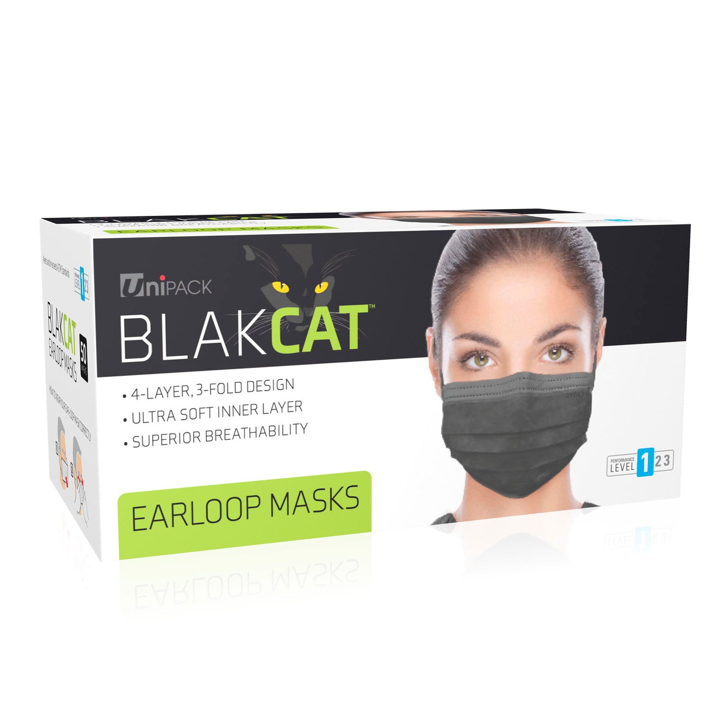 DUKAL PROCEDURE MASKS, 50 per box, 20 boxes per case