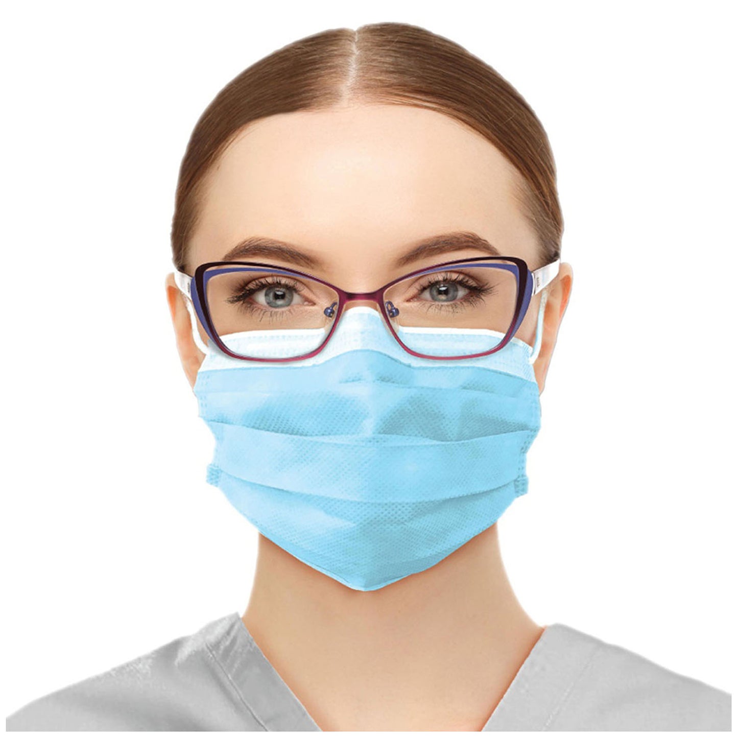 DUKAL PROCEDURE MASKS, 50 per box, 20 boxes per case