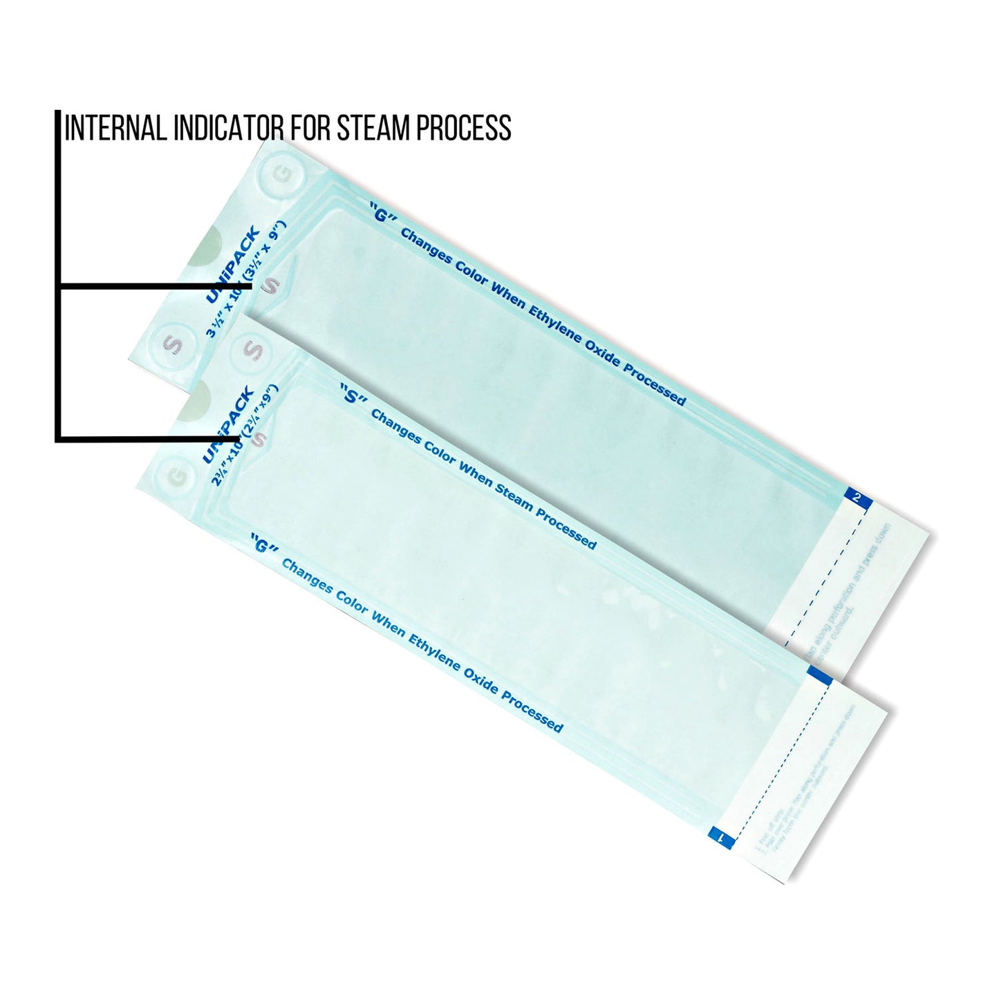 DUKAL UNIPACK STERILIZATION PRODUCTS, 200 per box, 8 boxes per case