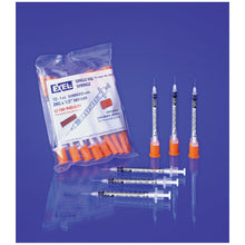 EXEL INSULIN SYRINGE WITH NEEDLE, 5 boxes per case