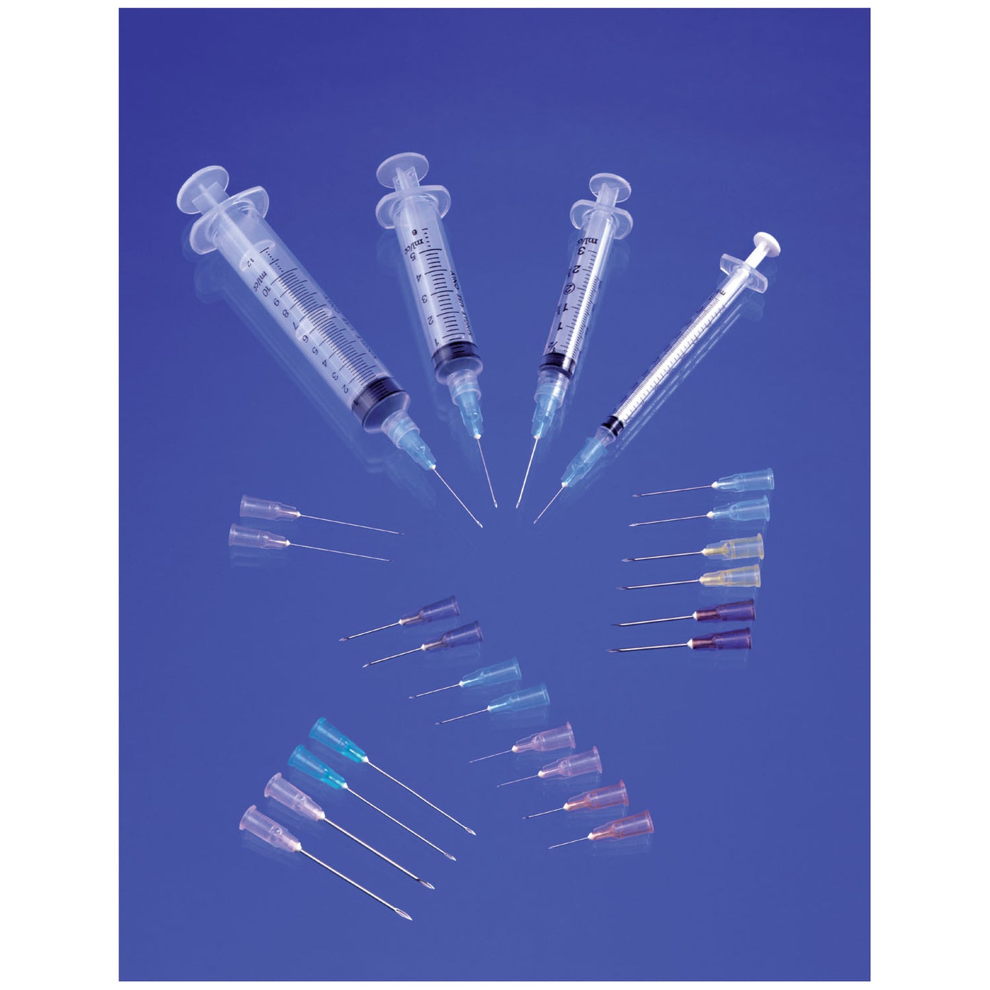 EXEL LUER SLIP SYRINGE WITH NEEDLE, 100 per box, 10 boxes per case
