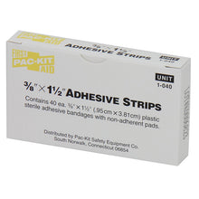 FIRST AID ONLY/ACME UNITED ADHESIVE BANDAGES & STRIPS, 40 per box