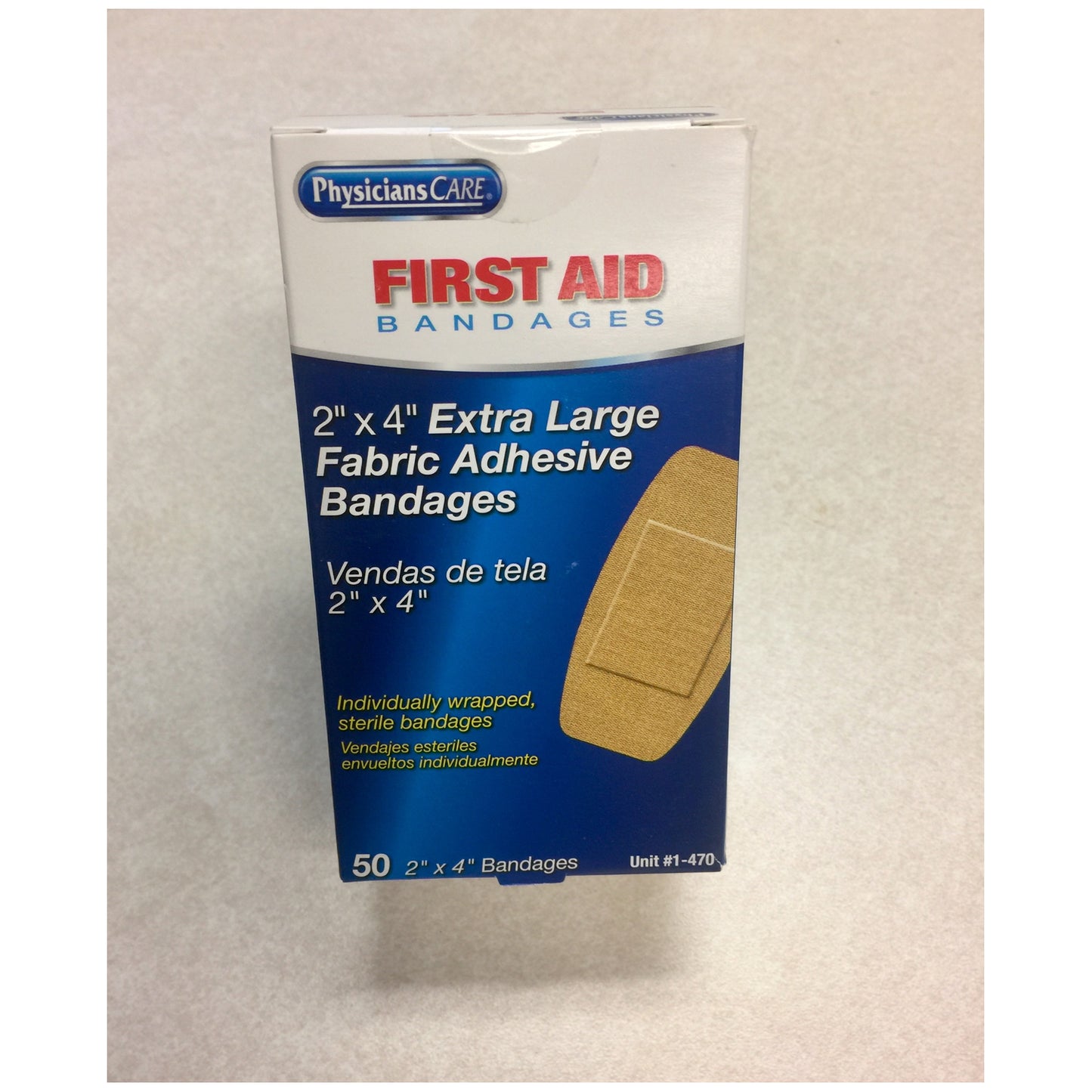 FIRST AID ONLY/ACME UNITED ADHESIVE BANDAGES & STRIPS, 50 per box
