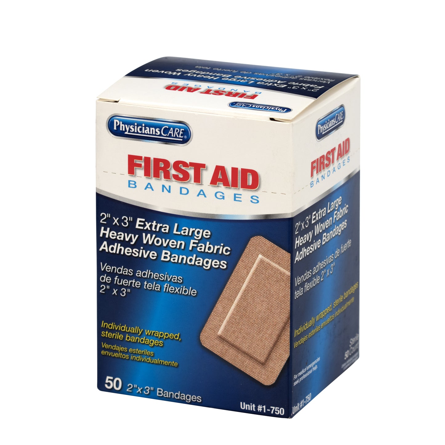 FIRST AID ONLY/ACME UNITED ADHESIVE BANDAGES & STRIPS, 50 per box