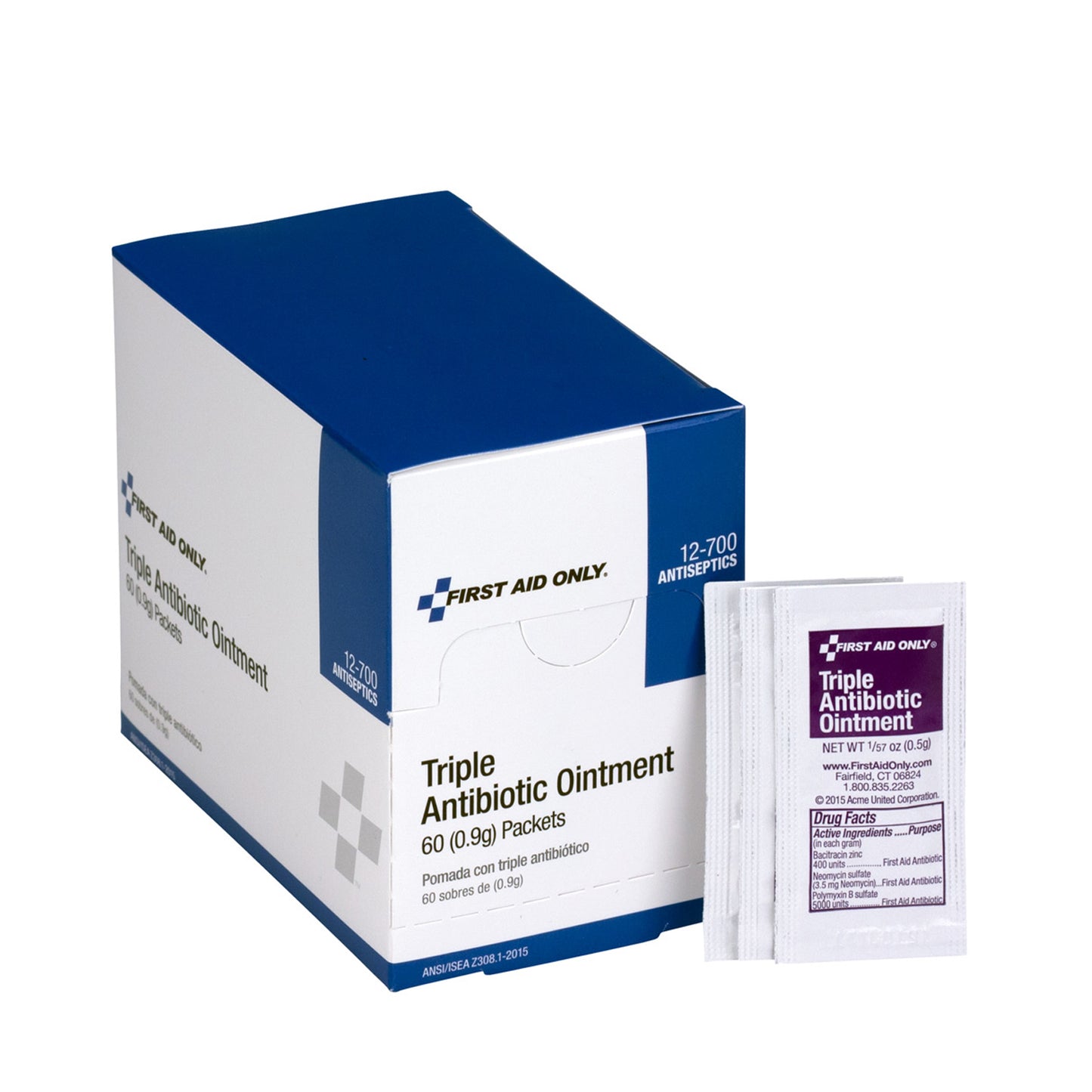 FIRST AID ONLY/ACME UNITED ANTISEPTICS, CREAMS & OINTMENTS, 60 per box