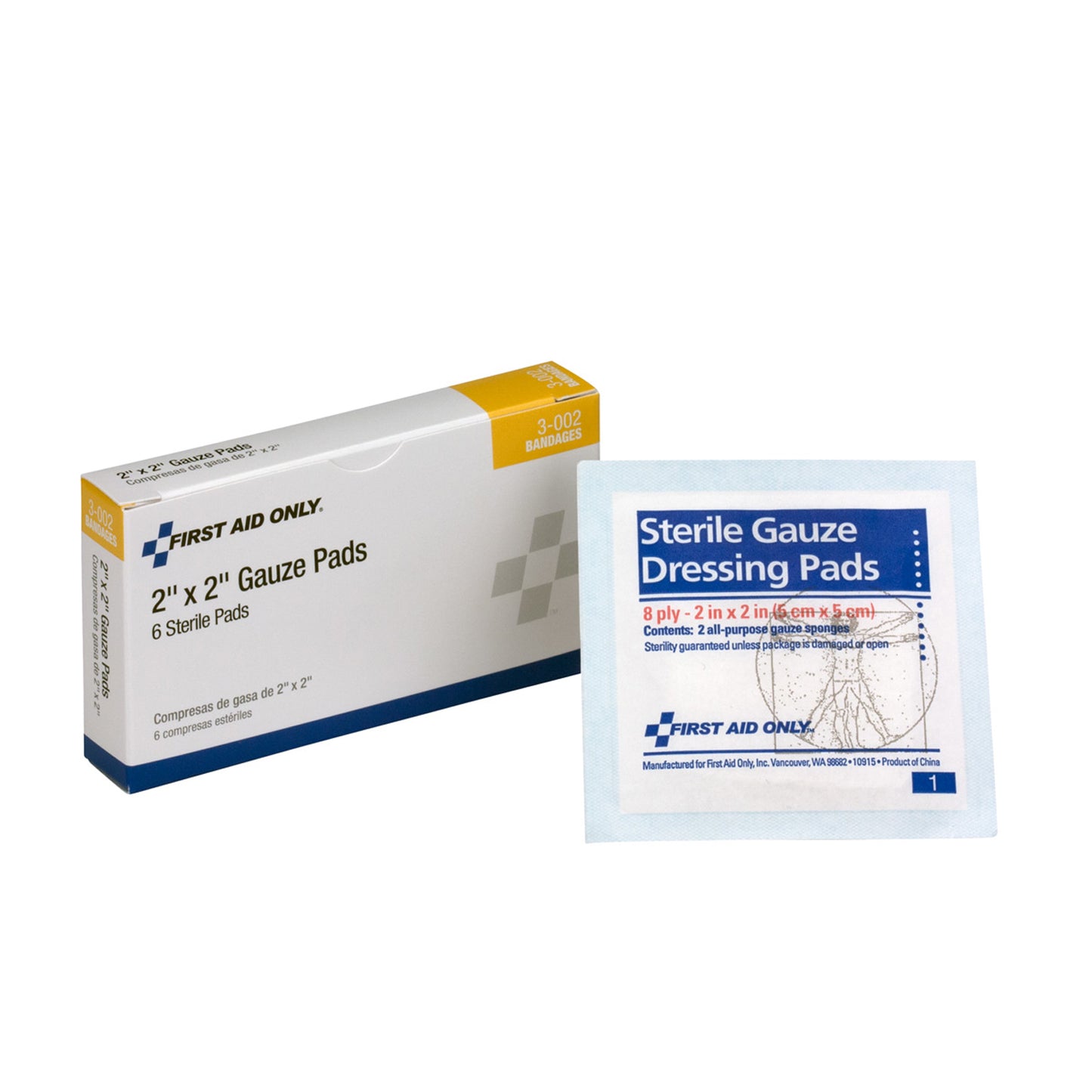 FIRST AID ONLY/ACME UNITED REFILL ITEMS FOR KITS, 6 per box
