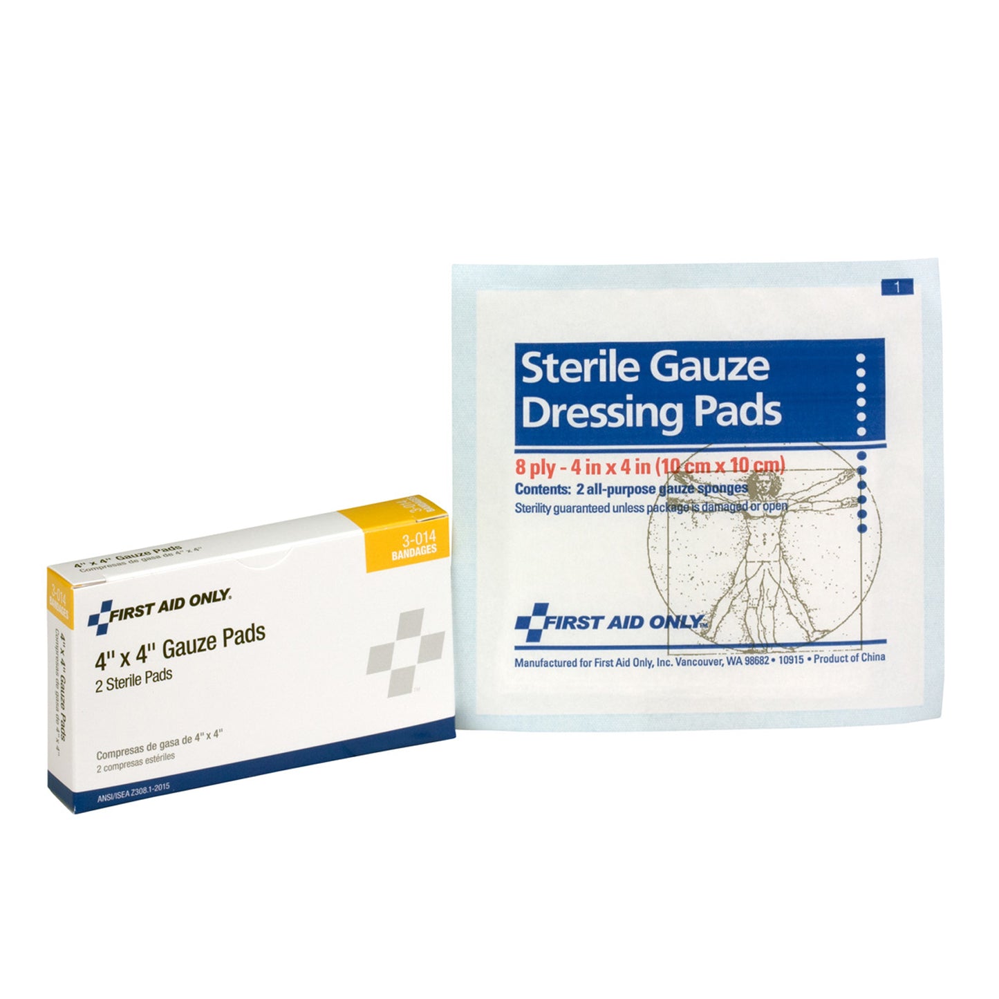 FIRST AID ONLY/ACME UNITED REFILL ITEMS FOR KITS, 2 per box